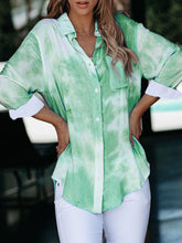Load image into Gallery viewer, Women's Casual Gradient Printed Loose Shirt
