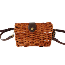 Load image into Gallery viewer, Hand-woven Straw Bag Casual Female Bag Spot
