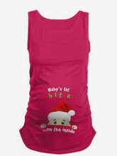 Load image into Gallery viewer, Santa Digital Printing Maternity Tops
