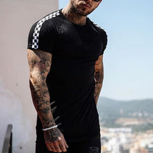 Load image into Gallery viewer, Men's Casual Stitching Round Neck Short Sleeve T-Shirt
