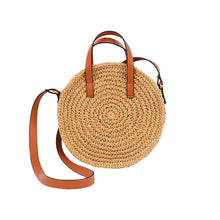 Load image into Gallery viewer, Hand-woven Straw Bag Casual Female Bag Spot
