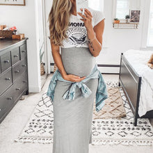 Load image into Gallery viewer, Pattern Printed Casual Suit Maternity Dress
