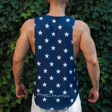Load image into Gallery viewer, Men's Blue Fashion Creative Flag Printed Vest
