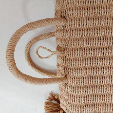Load image into Gallery viewer, Hand-woven Straw Bag Casual Female Bag Spot
