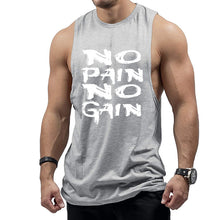 Load image into Gallery viewer, Comfortable Trend Fitness English Printed Vest
