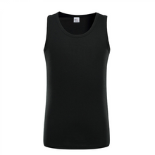 Load image into Gallery viewer, Men's Cotton Slim Crew Neck Vest
