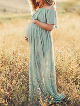 Load image into Gallery viewer, Net Yarn Is Thin And Sexy Maternity Dress
