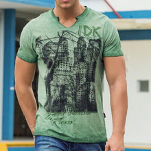 Load image into Gallery viewer, Letter Printed Casual Fitness Short Sleeve
