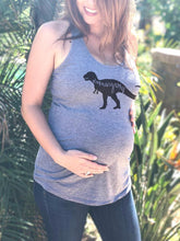 Load image into Gallery viewer, Letter Printed Round Neck Cotton Maternity Tops
