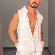 Load image into Gallery viewer, Casual Lace Solid Color Men's Suits

