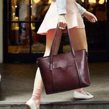 Load image into Gallery viewer, Casual Household Leather Firm Large Capacity Handbag
