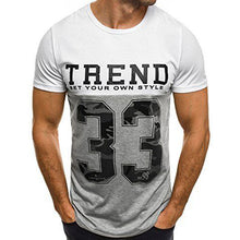 Load image into Gallery viewer, Short-sleeved Round Neck T-shirt
