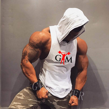 Load image into Gallery viewer, Men's Printed Sleeveless Hooded Vest
